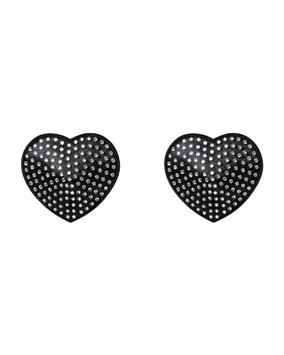 накладки-серця на соски зі стразами Obsessive A750 nipple covers SO7193 фото