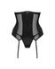 Ефектний корсет із відкритою чашкою Obsessive Chic Amoria corset 100365 фото 1