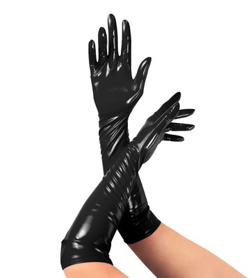 глянсові вінілові рукавички Lora SO6603 фото